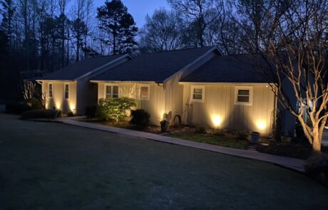 Front home outdoor lighting company in Mecklenburg County NC