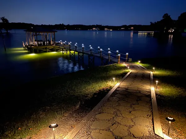 Dock Lighting Lake Wylie SC