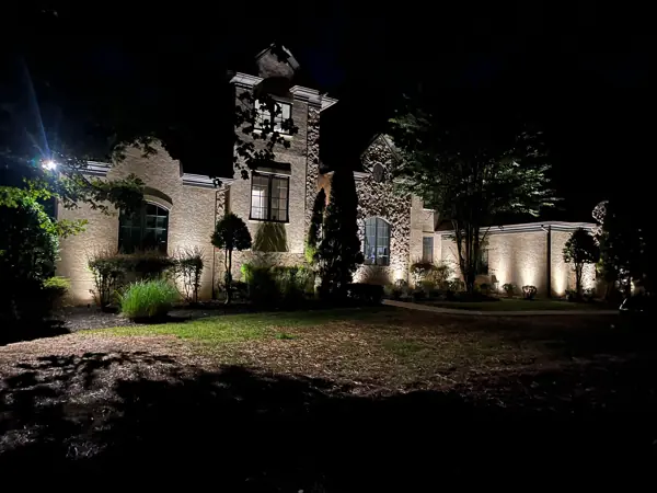 Bright Residential Front Outdoor Lighting Job