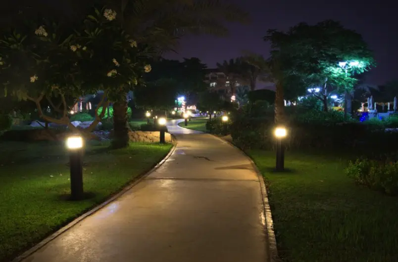 Commercial Pathway Lighting Contractor Charlotte NC