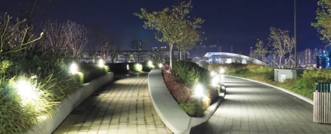 Commercial Landscape Lighting in Charlotte NC