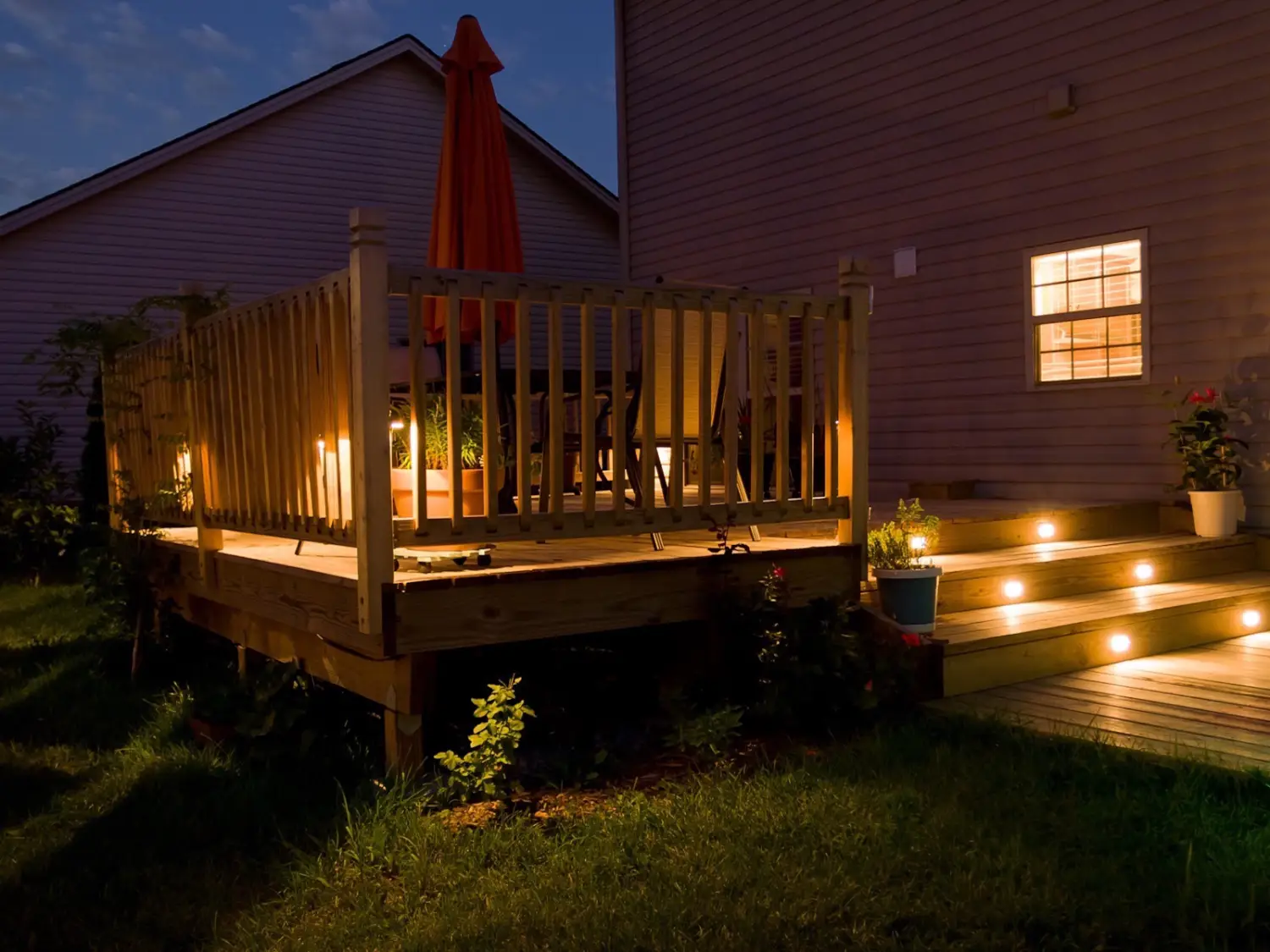 deck and patio lighting